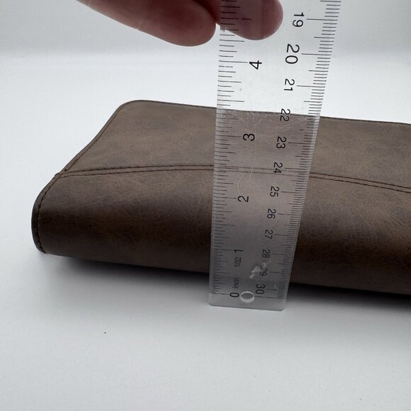 Simulated Distressed Brown Leather 43184 DAY-TIMER At-A-Glance 5.5x8" - Picture 7 of 7